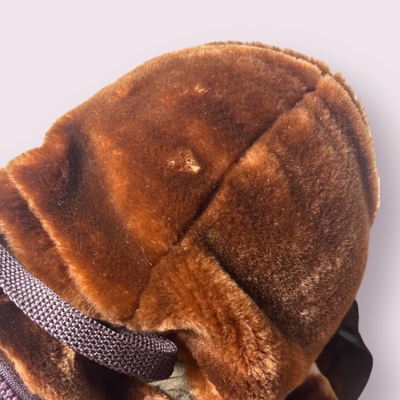 Kids Vintage 90’s Curious George Monkey Stuffed Animal Backpack Hand Puppet - Picture 12 of 14